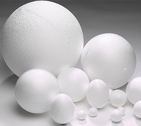 Polystyrene Polymer Spheres Density ~1.05g/cc 1mm - 1mm - High Quality  Polystyrene Plastic Spheres